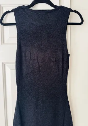 Anthropologie Sunday in Brooklyn Sheer Knit Maxi Dress, Size S thumbnail 12