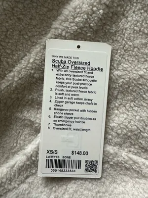 Lululemon Scuba Oversized Half-Zip Fleece Hoodie thumbnail 5