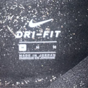 Nike Dri-FIT Gold Flecked Mesh Panel‎ Leggings Size M thumbnail 8