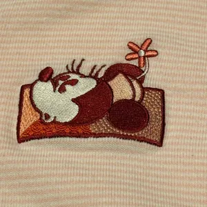 Disney Pink and White Striped Tee thumbnail 7