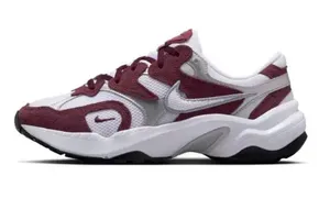 Nike AL8 Dark Team Red Metallic Silver Sneakers Women's Size 6.5 FJ3794-600 thumbnail 1