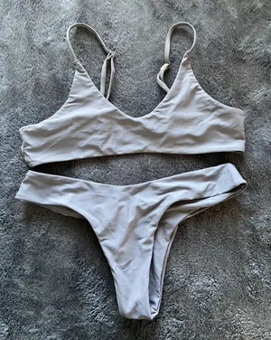 SheIn Gray Bikini thumbnail 1