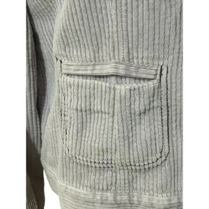 J. Jill lavender corduroy jacket coat buttons cotton medium business casual thumbnail 7