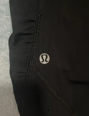 Lululemon Crop Mesh Leggings Black thumbnail 4