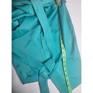 ASOS DESIGN Womens One Shoulder Drape Wrap Maxi‎ Dress Turquoise Blue Size 6 thumbnail 14