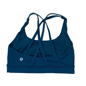 SoulCycle Lululemon Strappy Sports Bra Crossback Studio Gym Yoga 4 thumbnail 2