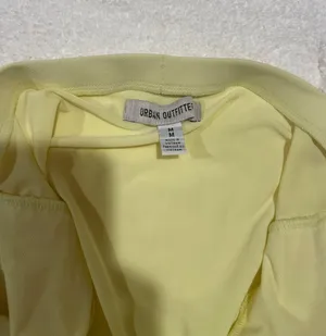 Urban Outfitters NWOT Asymmetrical Top Yellow thumbnail 4