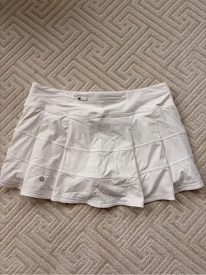 Lululemon Pace Rival Skirt White thumbnail 6