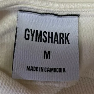 Gymshark White Long Sleeve Knit Mid Length Open Cardigan Sweater Top Size M thumbnail 7