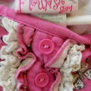 5/$20! 2T Butterfly lace and bow dress Fleurish thumbnail 3