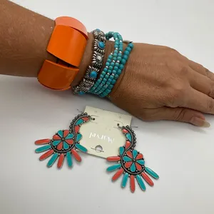 Earring And Bracelet Fashion Jewelry‎ Bundle thumbnail 6