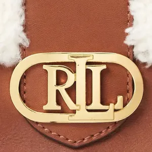 Ralph Lauren Shearling Small Addie Crossbody Handbag thumbnail 6
