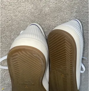 Rothy’s The Lace Up Vanilla Off White Textile Athletic Sneaker Shoes Wm 9US 40EU thumbnail 3
