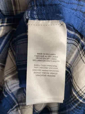 Lauren Ralph Lauren Women’s Plaid Blue White Black LS Button-Up Shirt thumbnail 9