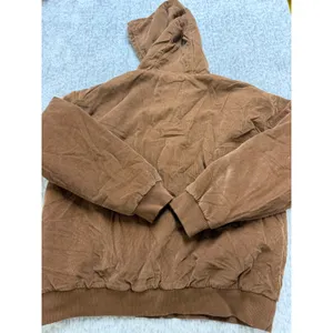 Alpine Design Womens‎ Corduroy Quilted FZ Hood Jacket Roasted Coffee ADW24701 M thumbnail 6