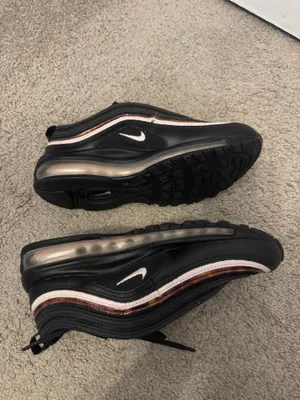 Nike W Air Max 97 Woodgrain Black Barely Rose Women's Size 8 thumbnail 4