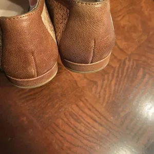 Stuart Weitzman Tan Candy Cork Flat Shoes(6.5M) thumbnail 5