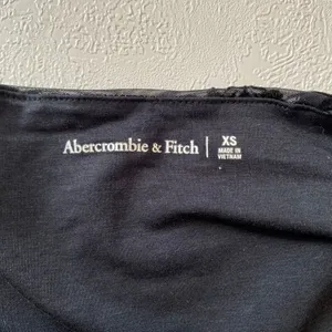 Abercrombie & Fitch Mesh Floral Top XS Sheer Ruched Y2K Going Out thumbnail 4