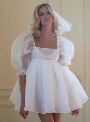 Selkie The Ivory‎ Puff Dress XS thumbnail 1