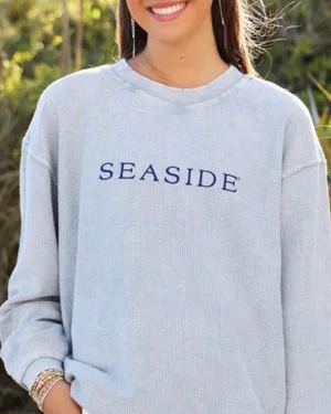 Seaside Crewneck Blue Size L thumbnail 1