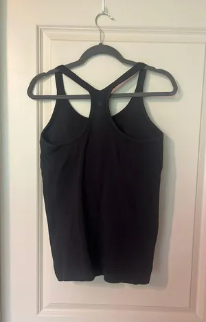 Black Lululemon Ebb To Street Tank thumbnail 2