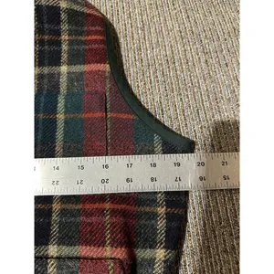 Talbots Wool Vest Women’s Small Petite Vintage Plaid Academic Prep Equestrian thumbnail 7