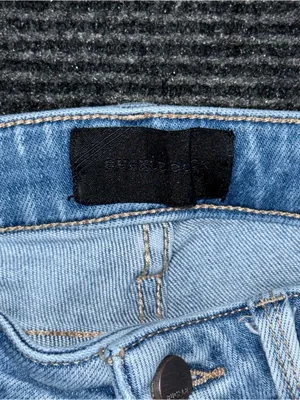 Buckle Black Fit 53 Bootcut Stretch Jeans 24x32 Light Wash Distressed BBW6514R thumbnail 8