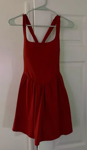 Halara Red Amazon Athletic Dress thumbnail 3