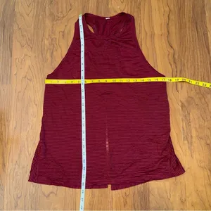LULULEMON Miles Ahead Tank Top‎ Racerback Ruby Wine Small thumbnail 6