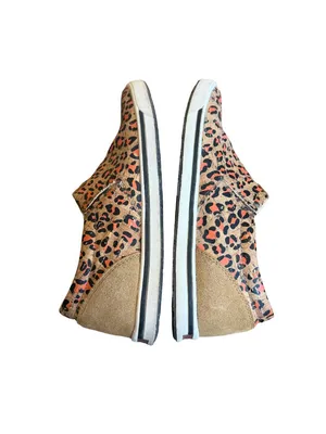 Twisted X Slip On Kicks Comfort Shoes Cork Leather Leopard Print Size 7.5 Womens thumbnail 9