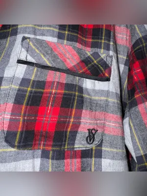 victoria’s secret plaid top thumbnail 2