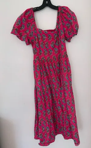 J Crew Tiered Midi Dress thumbnail 1