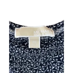 Michael Kors Blue and White Floral Dress XS thumbnail 2