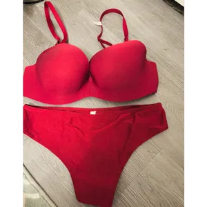 Women's Victoria's Secret Red Shimmer Smooth Bra 34B thumbnail 5