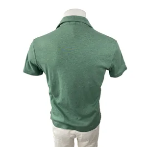 Polo Ralph Lauren Iconic Mesh Men's Green Collared Short Sleeve Polo Shirt Top M thumbnail 3