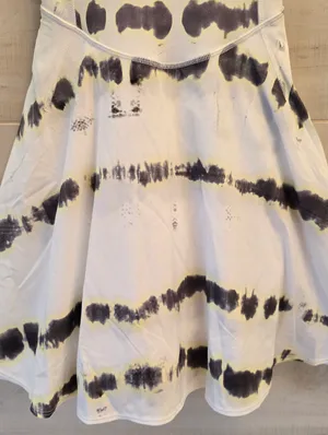 {2} Lululemon Court Crush Tennis Dress Traverse Yellow Multi White thumbnail 5