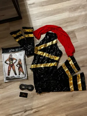 Spirit Halloween Never worn — brand new “Haute Hero” Halloween costume by Forplay! thumbnail 6