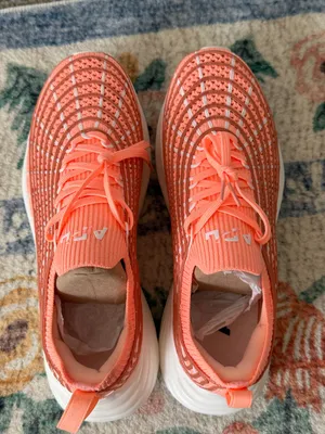 APL TechLoom Zipline Neon Peach Terracotta Ivory Sneakers | Women’s 7 thumbnail 5