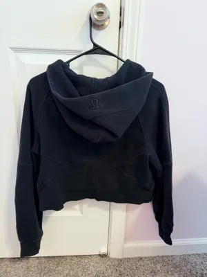Lululemon Scuba Half-Zip Hoodie XS/S black and gold thumbnail 2