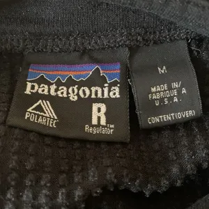 Vtg Patagonia Regulator Vest Polartec Black Half 1/2 Zip Made USA Women’s? Sz M thumbnail 10