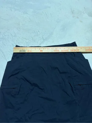 Duluth trading co Women's Black Active Skort with Side Zip Pockets small thumbnail 2