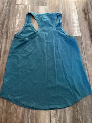 Lululemon Teal Tank Top - Size 6 thumbnail 2