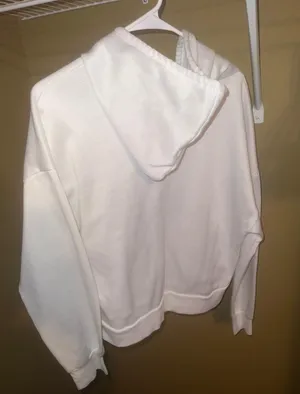SheIn White Zip Up Jacket thumbnail 2