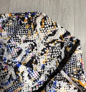 Sage animal print leggings thumbnail 4