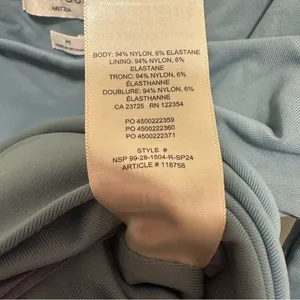 Aritzia Babaton Contour Square Neck Bodysuit Size Medium thumbnail 6