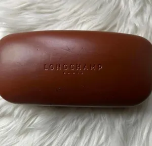 Longchamp Paris Brown Eyeglasses Case thumbnail 1