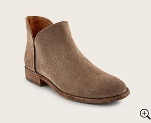 Frye Shootie ankle boots. They are like a pinkish/mauve color. thumbnail 1