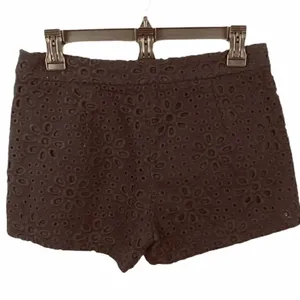 J.Crew floral cut out Navy Blue Shorts 0 thumbnail 3