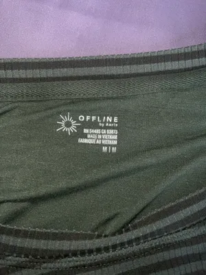 Aerie Offline Cropped Long Sleeve thumbnail 4