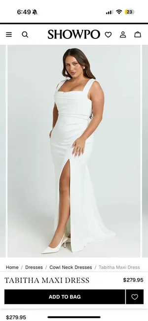 NWT Showpo Tabitha maxi dress size 10 thumbnail 6
